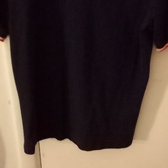 Men's Edinburgh United Kingdom polo shirt size M color dark blue orange - Picture 9 of 9